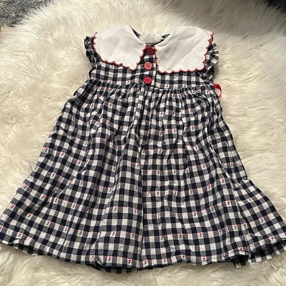 Bonnie Jean Gingham Dress - Picture 1 of 7